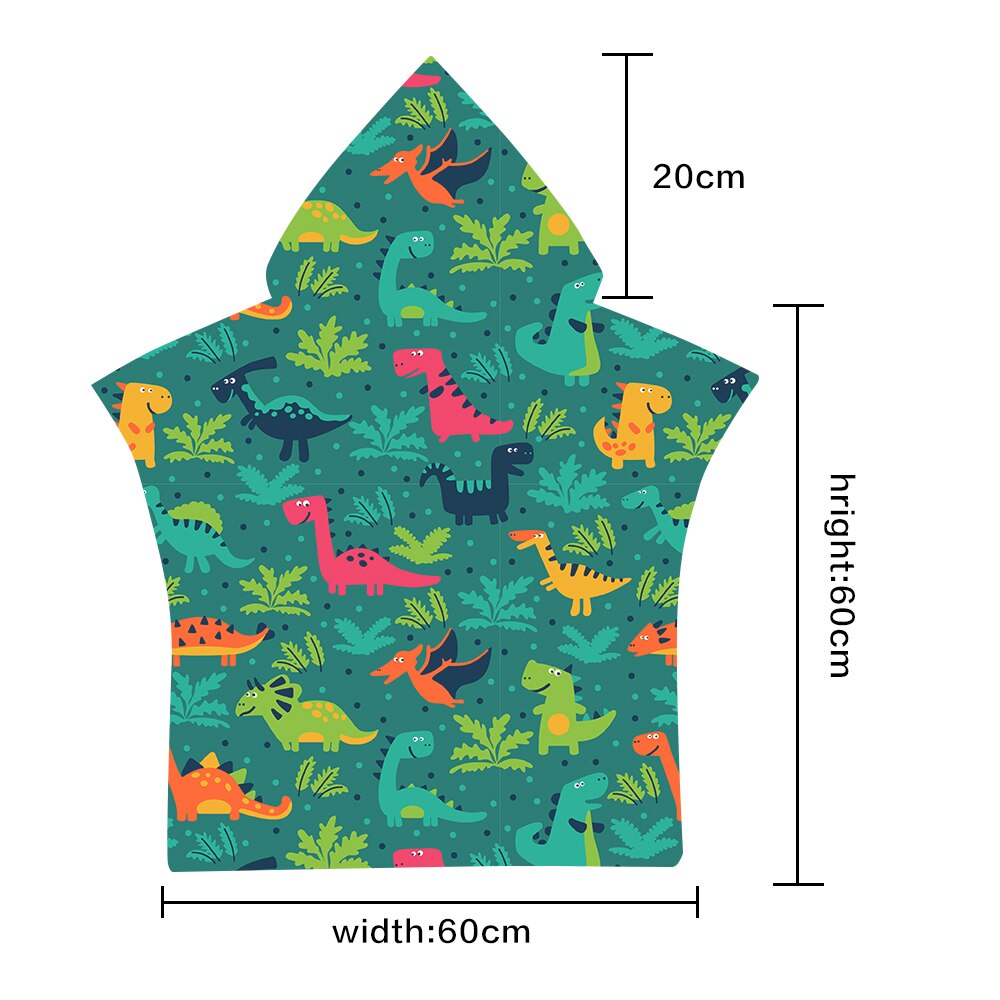 Hooded Beach Towel For Kids